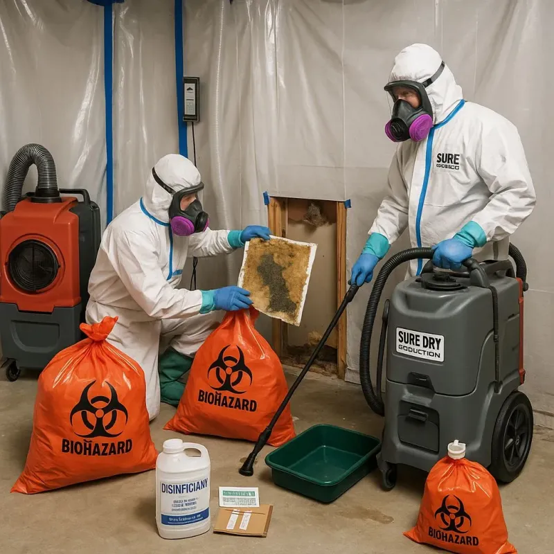 Contaminated Water Handling Protocols process in Cleveland, TX